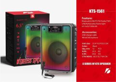KTS-1561 6.5'' Bluetooth Hoparlör Siyah