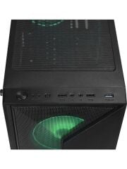 RAMPAGE TRIANGLE 4*12cm Auto RGB Fan Tempered Glass Mid-Tower Gaming Oyuncu Kasası