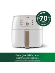 PHİLİPS HD9870/20 AirFryer XXL Premium Smart Sensing 7.3L Yağsız Fritöz (Aksesuar Hediyeli)