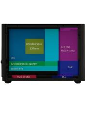 SOEYİ U300 Desktop Bilgisayar Kasası Siyah