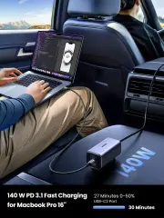 UGREEN 35027 EC706 150W 4 Port 2xUSB-C 30W 1xUSB-C 140W 1xUSB-A 22.5W Gan Araç İçi Hızlı Şarj Aleti
