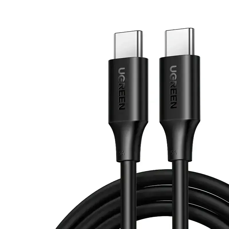 UGREEN 15177 US562 100W PD USB-C to USB-C Hızlı Şarj ve Data Kablo Siyah 1.5metre