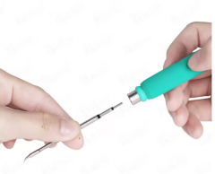 KAİSİ C210 K Havya Kartuşu T210 T245 Lehimleme İstasyonu Yedek Isıtma Çekirdek Kaynak Kartuşu