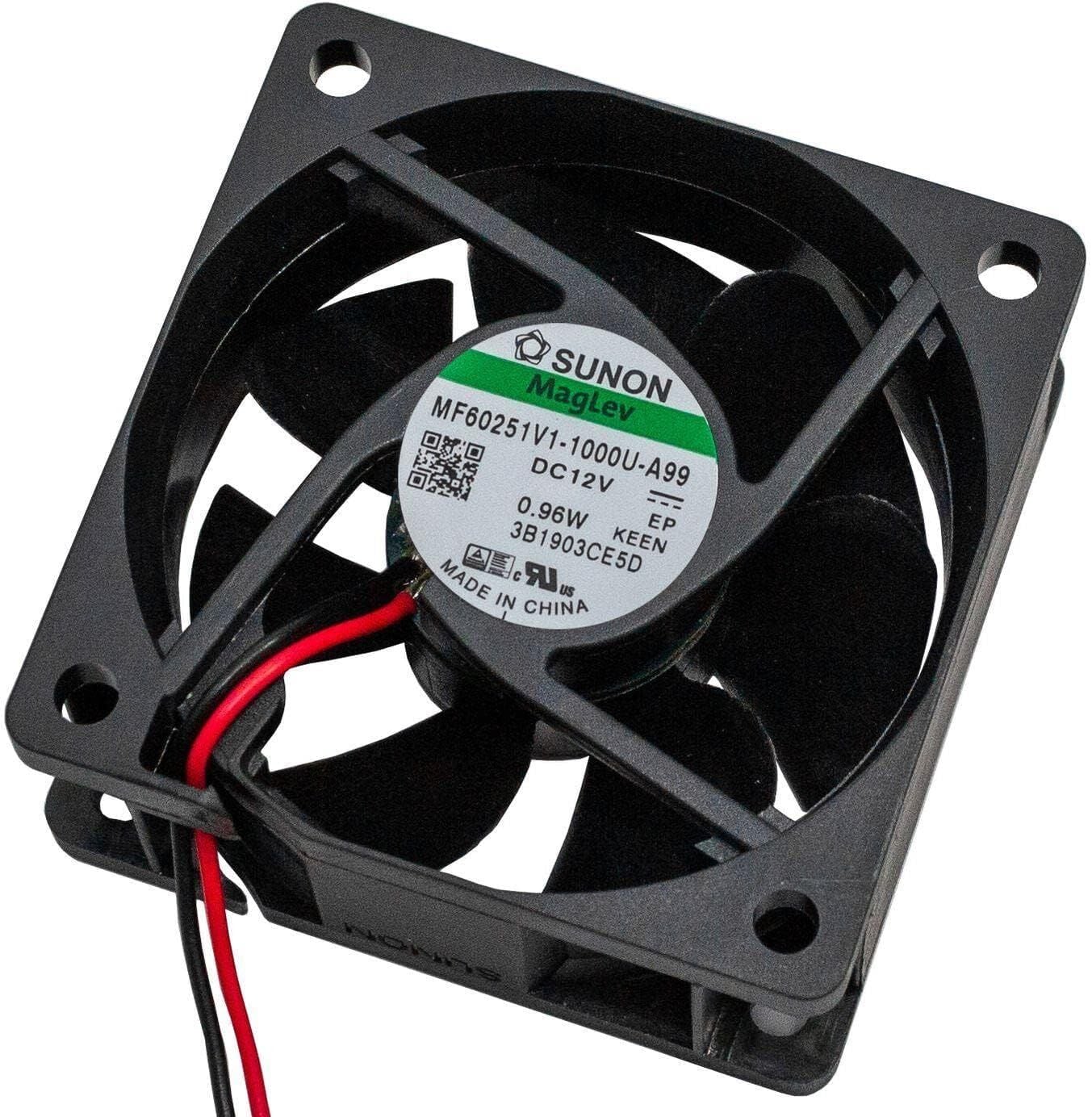 SUNON 60x60x25mm 12 Volt 0.98W Fan MF60251V1-1000U-A99