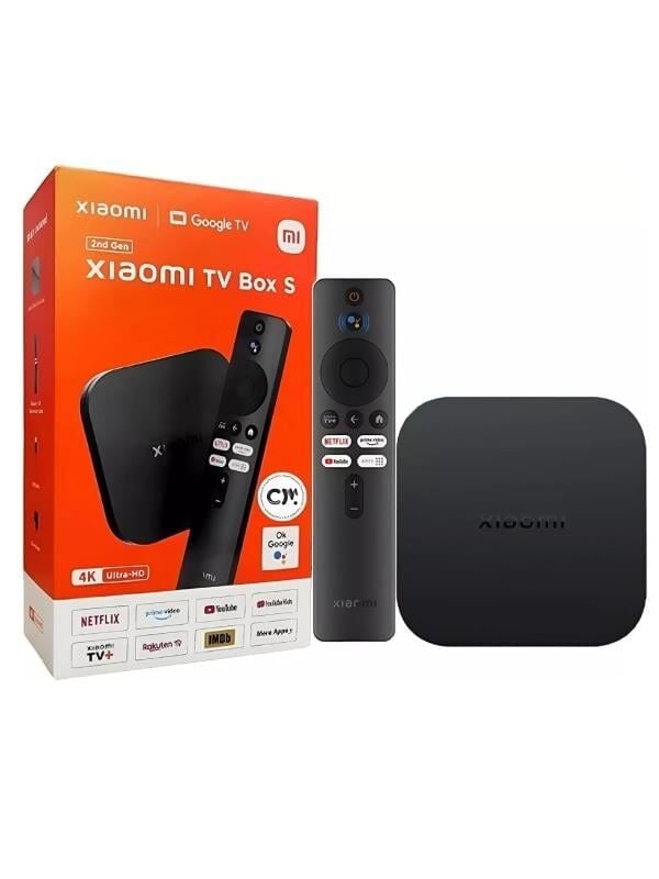 XİAOMİ Mi Box S 4K Android TV Box Medya Oynatıcı (2. Nesil)