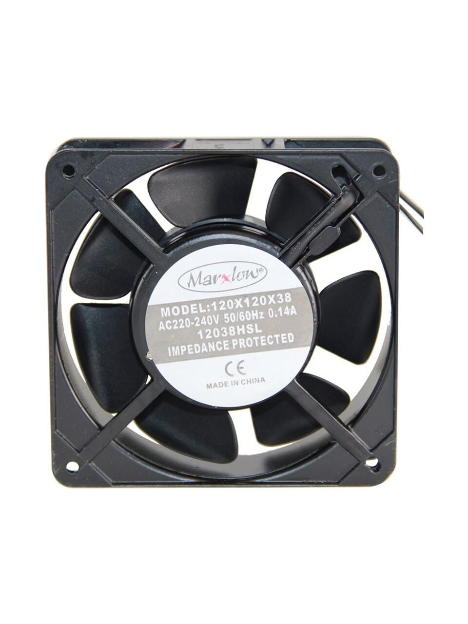 MARXLOW 24 Volt 120*120*38mm Siyah Fan