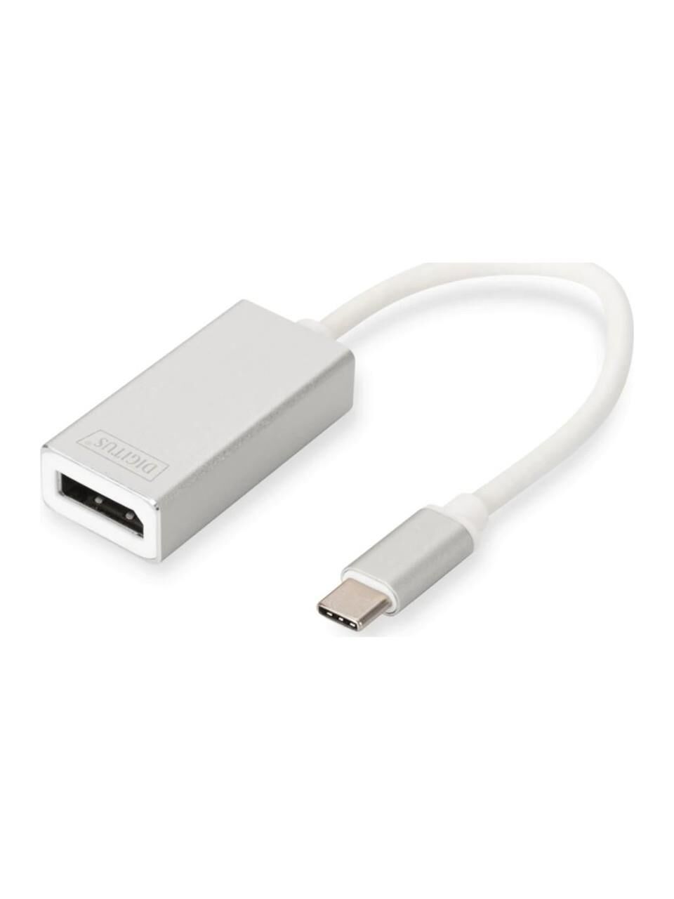 DİGİTUS DA-70844 USB Type-C to DisplayPort 4K Grafik Adaptörü