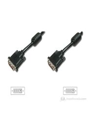 DİGİTUS AK-320101-100-S Rev.2 24+1 DVI Erkek to DVI Bağlantı Kablosu Siyah 10metre