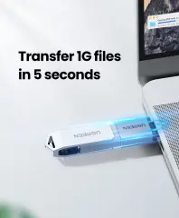 UGREEN 40702 US248 USB-C Erkek to USB-A Dişi 3.0 OTG Dönüştürücü Adaptör