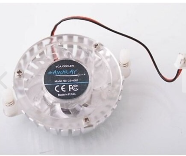 EVERCOOL CS-4001 Geçmeli Ekran Kartı Fanı