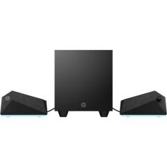 HP X1000 8PB07AA 2.1 30W RMS RGB Gaming Hoparlör Siyah