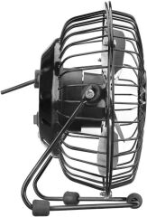 EVEREST EFN-487 6'' Masaüstü Metal Siyah-Beyaz USB Vantilatör USB Fan - 2