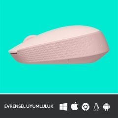LOGİTECH M171 USB Kablosuz Mouse Gül (910-006865)