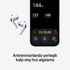 APPLE AirPods Pro 3 Kulak İçi Bluetooth Kulaklık Beyaz MFHP4TU/A (Apple TÜRKİYE Garantili)