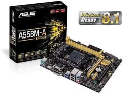 ASUS A55bm-e Amd A55 2133mhz Ddr3 Soket Fm2+ Matx Anakart