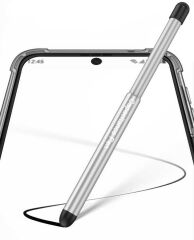 ZORE Pencil 06 Dokunmatik Çizim Kalemi Dokunmatik Kalemi Gümüş