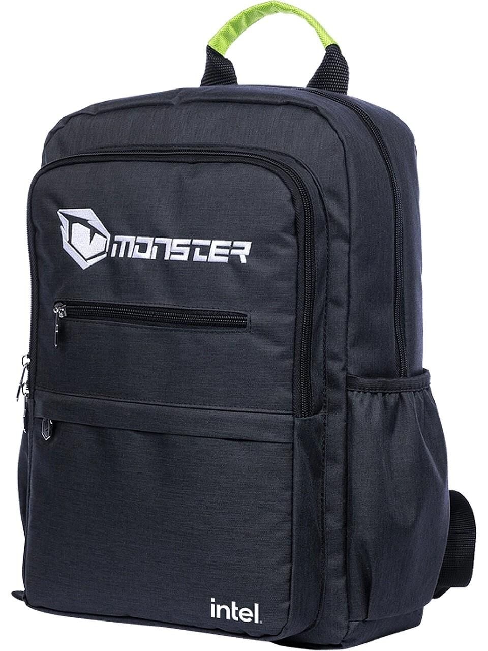 MONSTER 14''-17.3'' Sırt Notebook Çantası Siyah