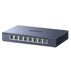 UGREEN 15812 CM754 9 Port Bağlantı Noktalı 2.5Gbps 8xRJ45 2.5GbE 1xSFP+ 2.5G Light Managed Gigabit Ethernet Switch