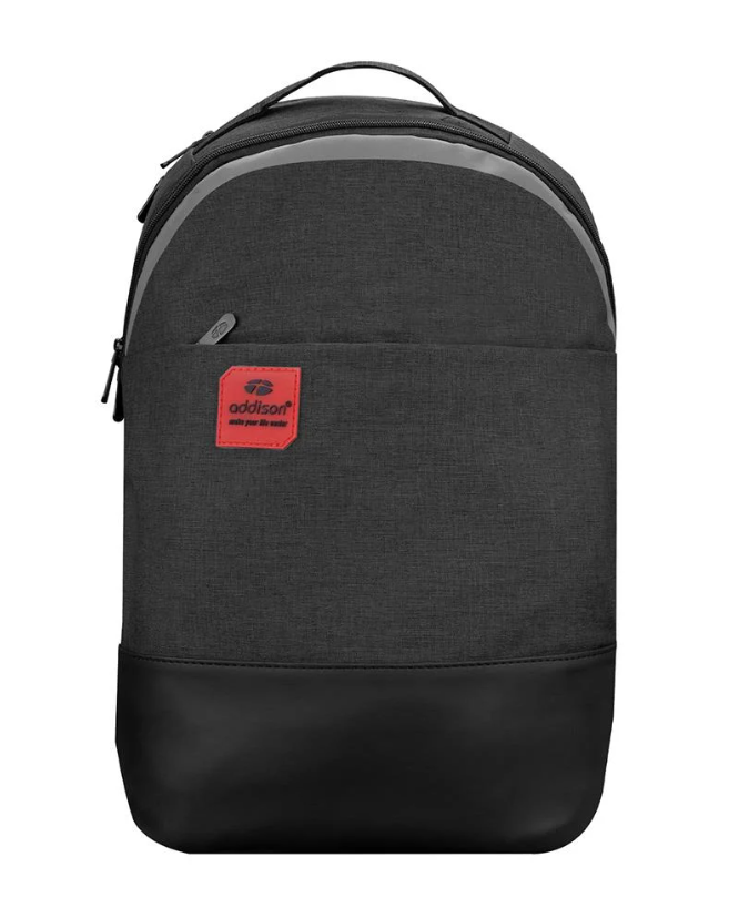 ADDISON 300443 18'' Fancy Siyah Notebook Sırt Çantası