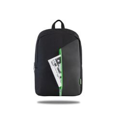 CLASSONE Modena PR-R300Y 15.6'' Sırt Notebook Çantası Reflektörlü Siyah Yeşil Astar