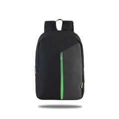 CLASSONE Modena PR-R300Y 15.6'' Sırt Notebook Çantası Reflektörlü Siyah Yeşil Astar