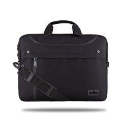 CLASSONE Mila ML-T200 Business Serisi 15.6'' Wtxpro Su Geçirmez Kumaş Fermuar Siyah Notebook Çantası - 2