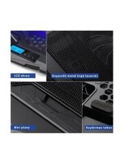FRİSBY FNC-5230ST 4x Fan 10''-17'' Stand Notebook Soğutucu
