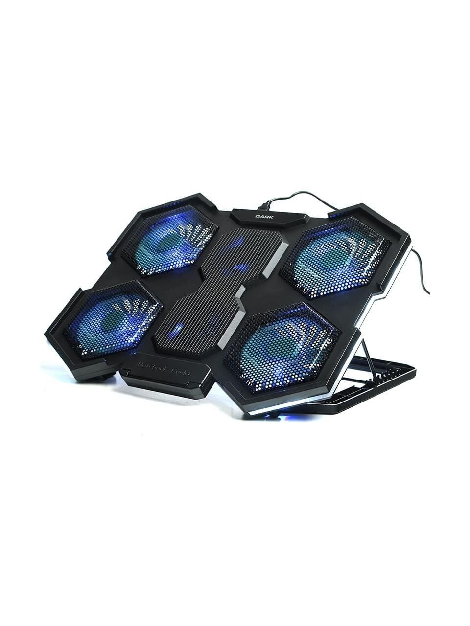 DARK Aeromax 6X Led Fanlı, 7X Yükseklik Ayarlı, 2X Usb 11''-17'' Gaming Notebook Soğutucu (DKACNBAR600)