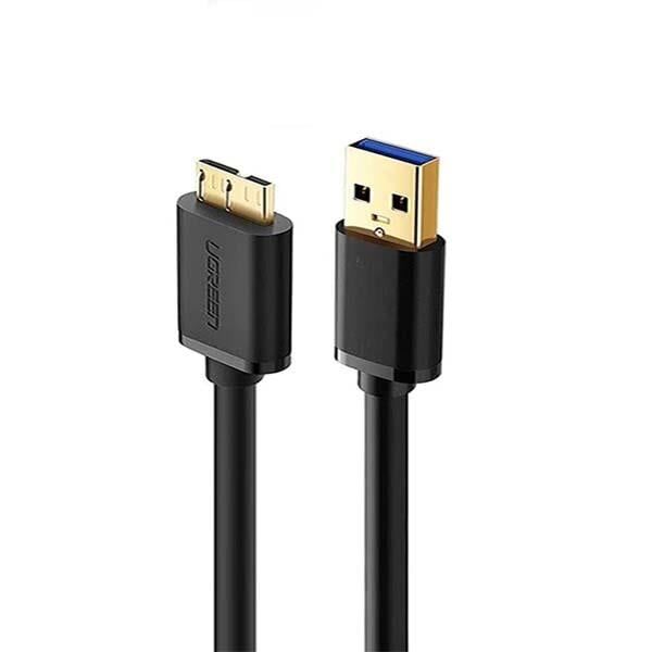 UGREEN 60529 US130 USB-A to Micro-B USB 3.0 Harddisk Kablosu Siyah 1metre