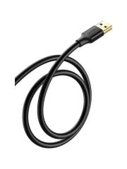 UGREEN 10373 US129 USB-A Erkek to USB-A Dişi 5Gbps Veri Aktarım USB 3.0 Uzatma Kablosu Siyah 2metre