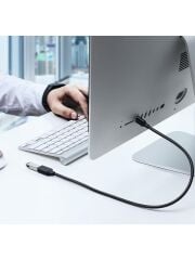 UGREEN 30127 US129 USB-A Erkek to USB-A Dişi 5GB/s Veri Aktarım Hızı USB 3.0 Uzatma Kablosu Siyah 3metre - 2