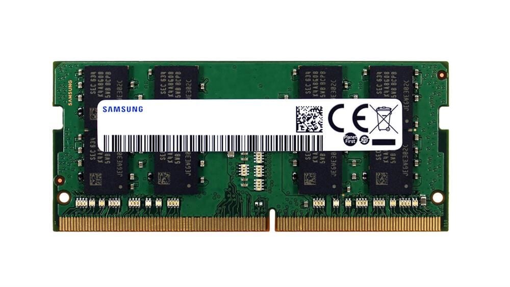 SAMSUNG 16GB DDR4 3200MHz 2Rx8 PC4-3200A CL22 SODIMM Notebook Ram M471A2K43DB1-CWE