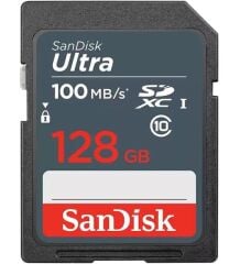 SANDİSK Ultra 128GB 100MB/s SDXC™ UHS-I Hafıza Kartı SDSDUNR-128G-GN3IN