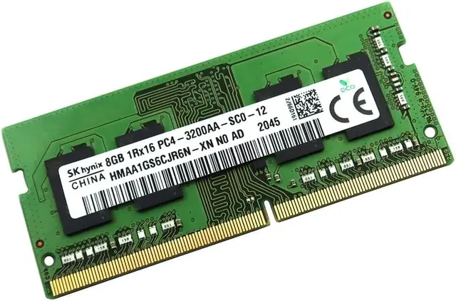 SK HYNİX 8GB DDR4 3200MHz 1Rx16 PC4-3200AA CL22 SODIMM Notebook Ram HMAA1GS6CJR6N-XN
