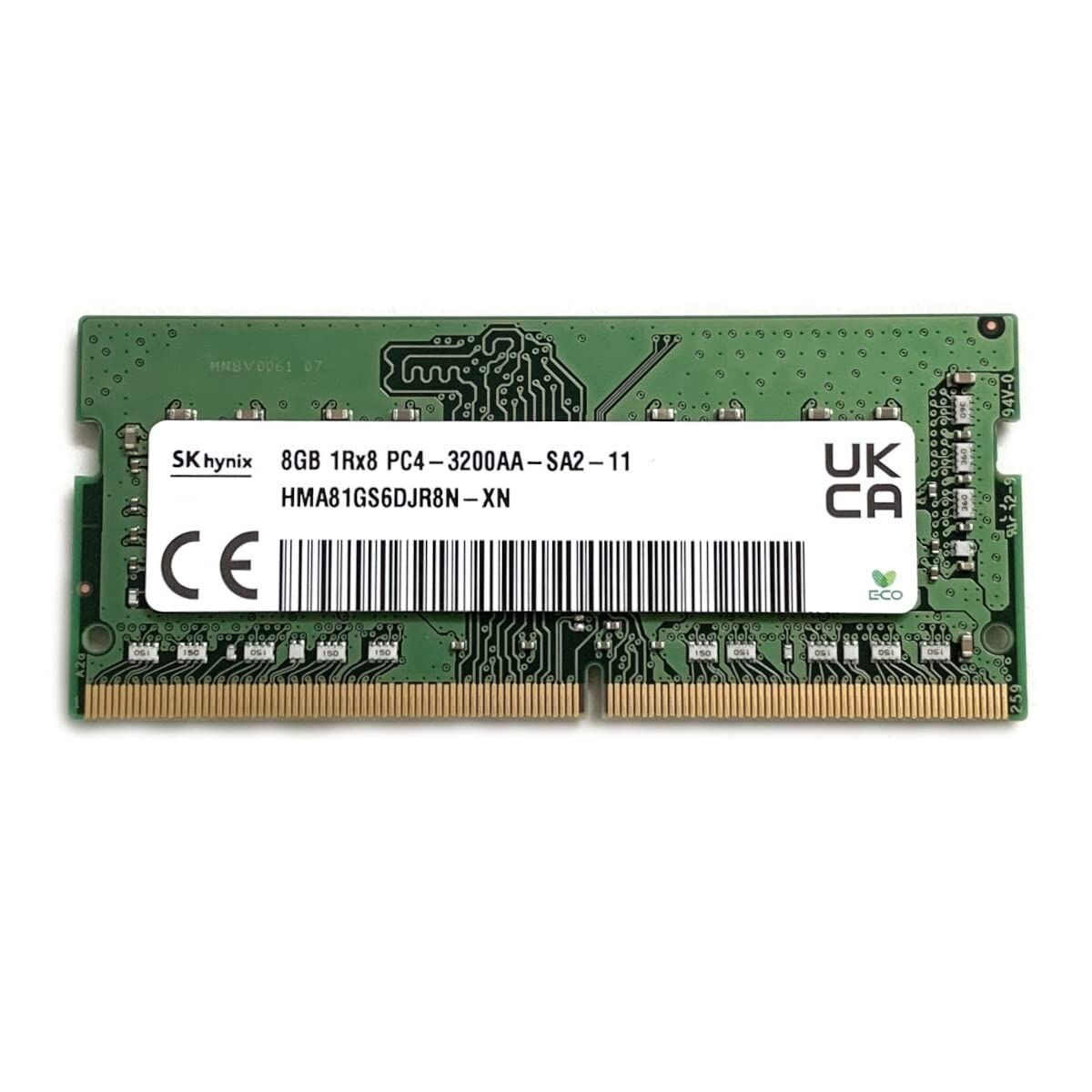 SK HYNİX 8GB DDR4 3200MHz 1Rx8 PC4-3200AA CL22 SODIMM Notebook Ram HMA81GS6DJR8N-XN