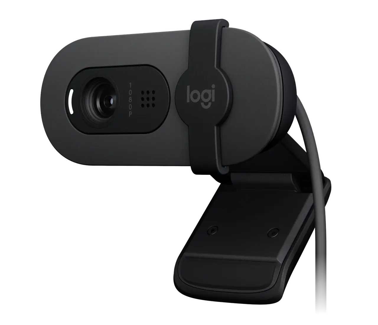 LOGİTECH Brio 90 2mp Full HD 1080p 30FPS RightLight 2 Dahili Mikrofon Gizlilik Kapaklı USB Webcam Kamera Grafit 960-001581