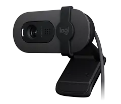 LOGİTECH Brio 90 2mp Full HD 1080p 30FPS RightLight 2 Dahili Mikrofon Gizlilik Kapaklı USB Webcam Kamera Grafit 960-001581