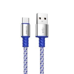 RECCİ RTC-N33C Instant Serisi USB-A to Type-C 3A Hızlı Şarj Özellikli Şarj ve Data Kablosu 2metre