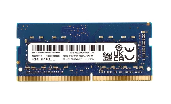 RAMAXEL 16GB DDR4 3200MHz 1Rx8 PC4-3200AA CL22 SODIMM Notebook Ram RMSA3340MB88HBF-3200
