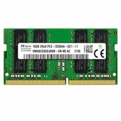 SK HYNİX 16GB DDR4 3200MHz 2Rx8 PC4-3200AA CL22 SODIMM Notebook Ram HMA82GS6DJR8N-XN