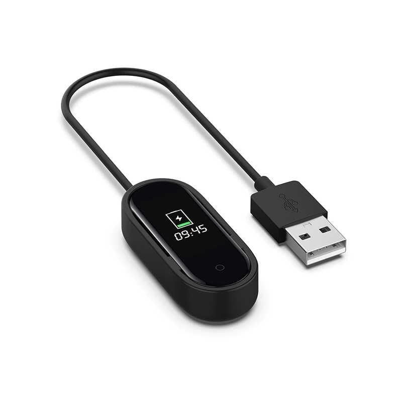ZORE XİAOMİ Mi Band 4 USB Şarj Kablosu Siyah