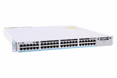 CİSCO Catalyst 9300 C9300-48UXM 48 Port 36x2.5GbE + 12x10GbE Multigigabit 60W UPOE Modüler Uplink Yönetilebilir Switch