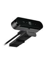 LOGİTECH Brio 4K C1000e Ultra 4K HD 1080p Mikrofonlu Webcam Siyah (960-001725) - 2