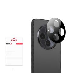 ZORE XİAOMİ Redmi 14C Siyah 3D Kamera Camı Kamera Lens Koruyucu