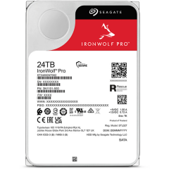 SEAGATE IronWolf Pro NAS 24TB 7.2K 6Gbps Sata 7/24 3.5 inç Nas Harddisk ST24000NT002 3N1101-500