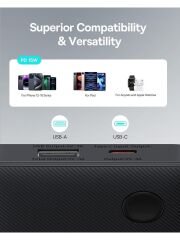 BASEUS Airpow Lite 10.000mAh 15W Taşınabilir Powerbank Siyah P10067500213-00