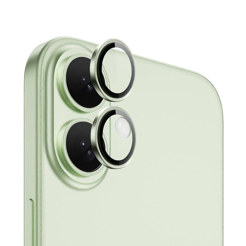 WİWU APPLE iPhone 16 16 Plus Green LG-004 Pvd Lens Guard Metal Kamera Lens Koruyucu