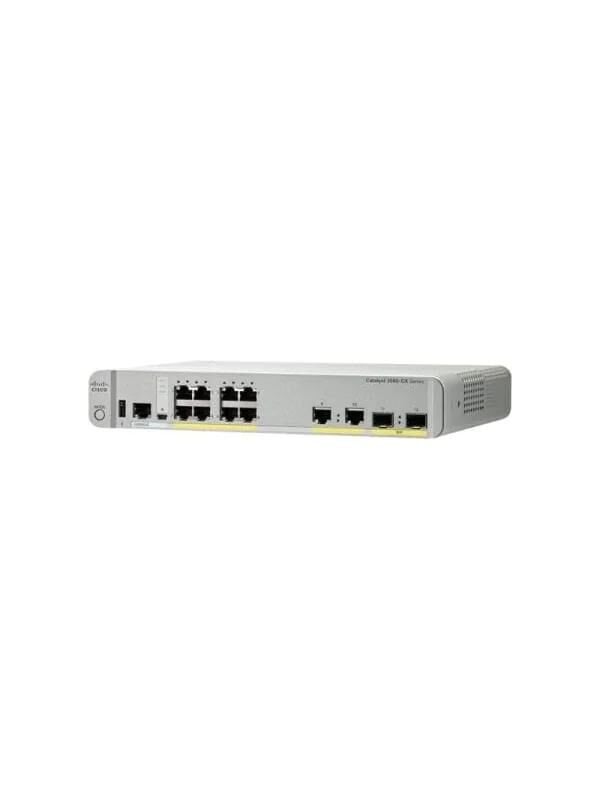 CİSCO Catalyst WS-C3560CX-8PC-S 8 Port PoE Switch Rack Mountable Ethernet Switch
