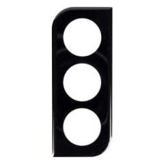 ZORE SAMSUNG Galaxy S22 Siyah 3D Kamera Camı Kamera Lens Koruyucu