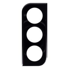 ZORE SAMSUNG Galaxy S22 Siyah 3D Kamera Camı Kamera Lens Koruyucu